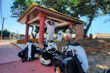 Bairro Flândria recebe nebulização contra a dengue