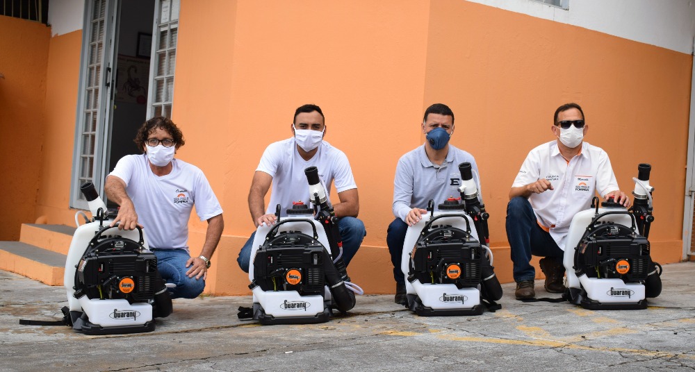 Município adquire 4 novos nebulizadores costais para a Vigilância Sanitária