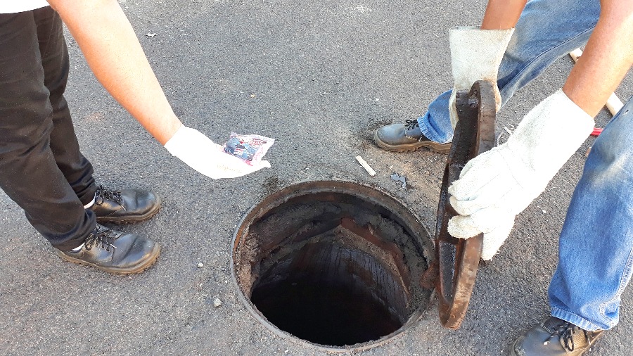 Vigilância Sanitária realiza ação de desratização em Pompeia