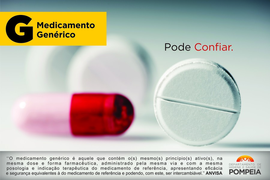 DHS atesta eficácia de medicamentos genéricos